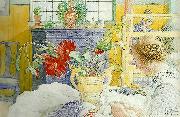 Carl Larsson somnad USA oil painting artist